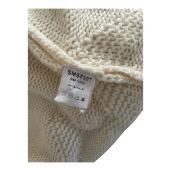 POL Cream Fringed Cardigan - Picture 6 of 7